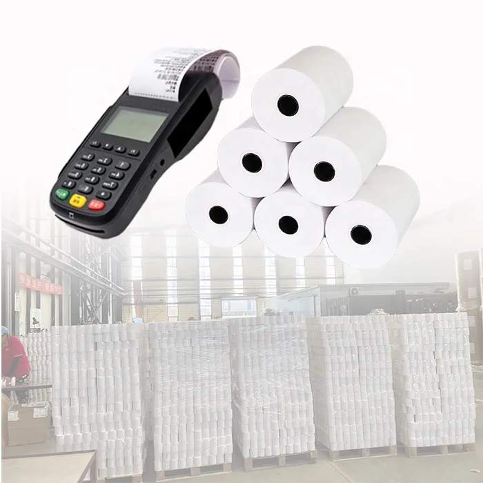 Hot Sale 80x80mm 555gsm 65gsm POS Cash Register Paper Rolls Till Receipt Thermal