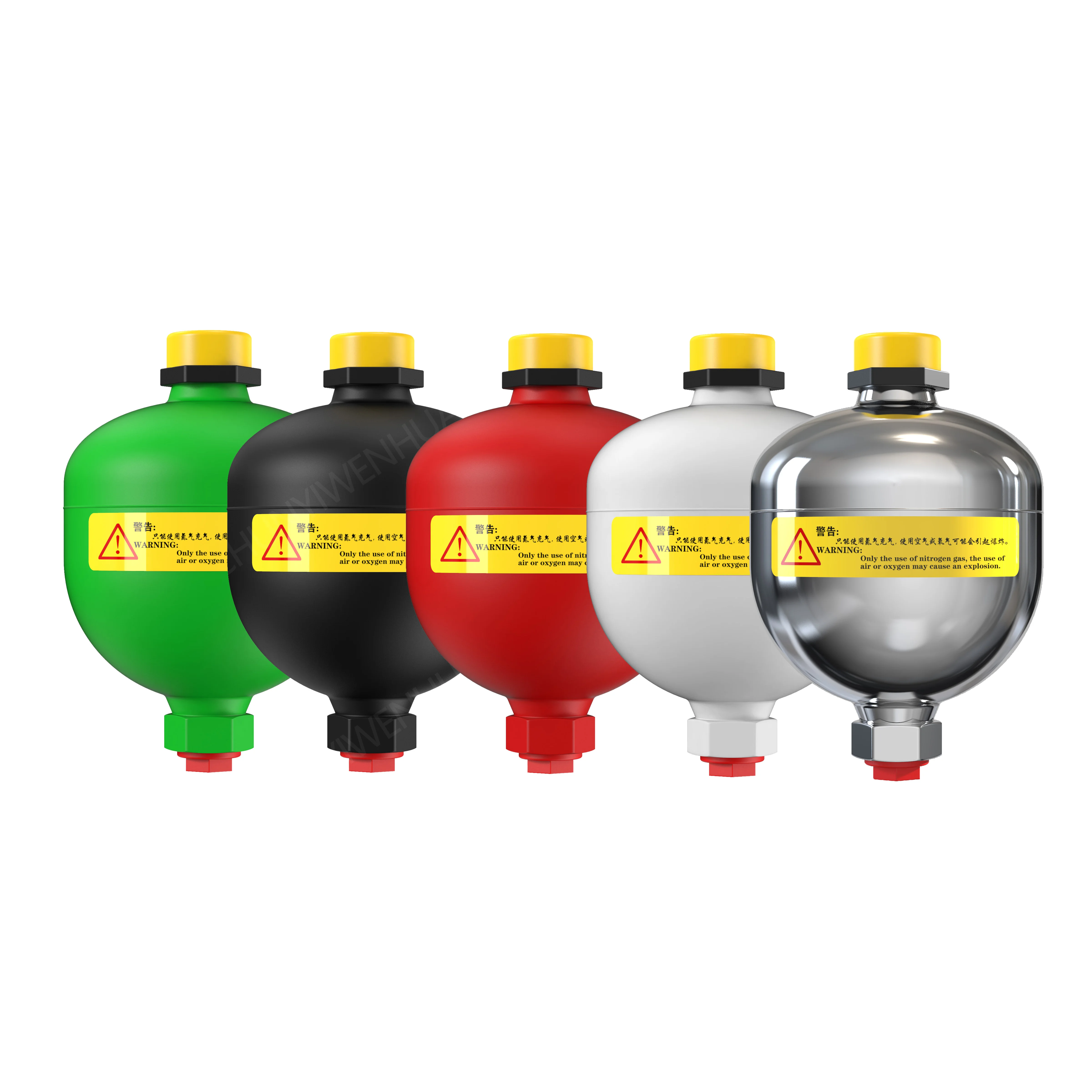 0.5L NBR Diaphragm Accumulator 33Mpa Small Hydraulic Accumulator