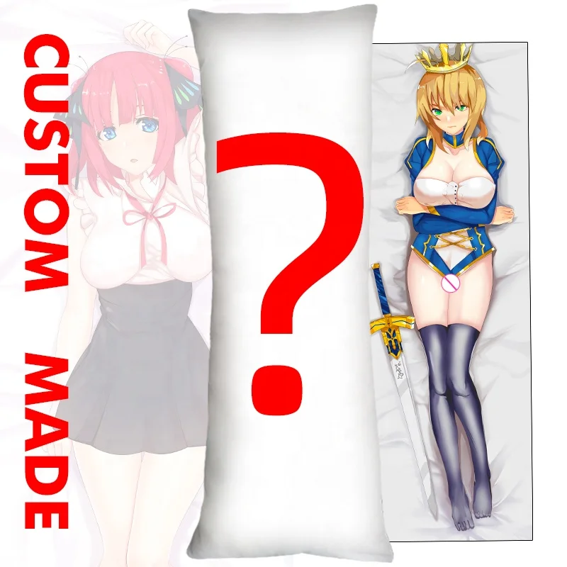 Factory hot  japanese sexy sale anime cute  naked body pillow case 3d printing dakimakura  naked  custom
