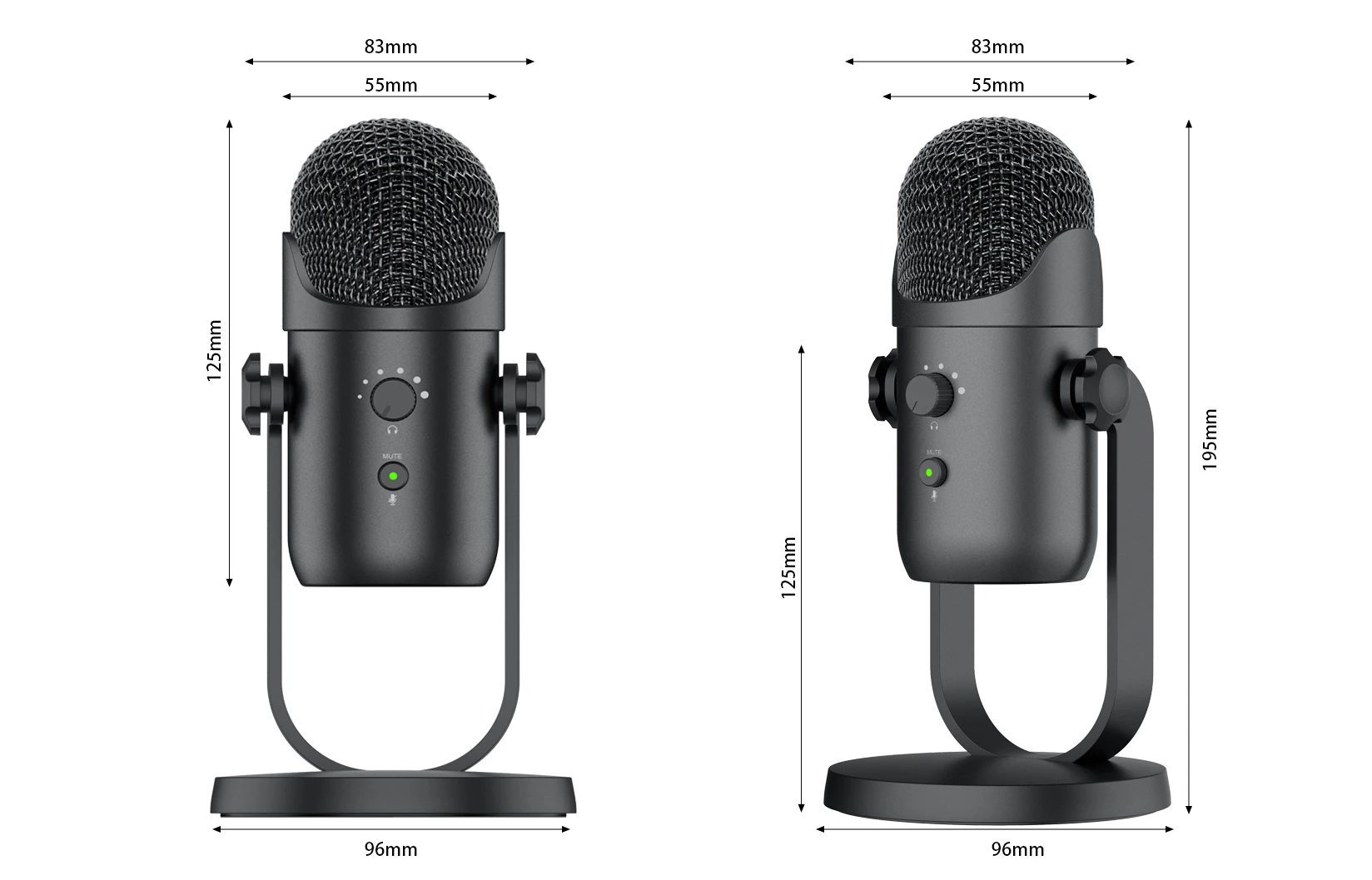 Dingzhi Microphone wired computer desktop notebook online class karaoke microphone recording dubbing game Microphone