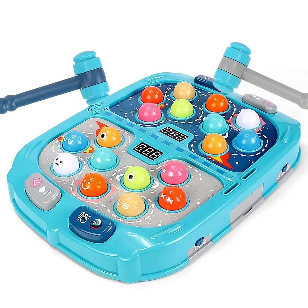 Sale Activity Game Baby Toys Kids PK Mode Light-Up Musical Interactive Educational Toys Pounding Whack-a-mole/