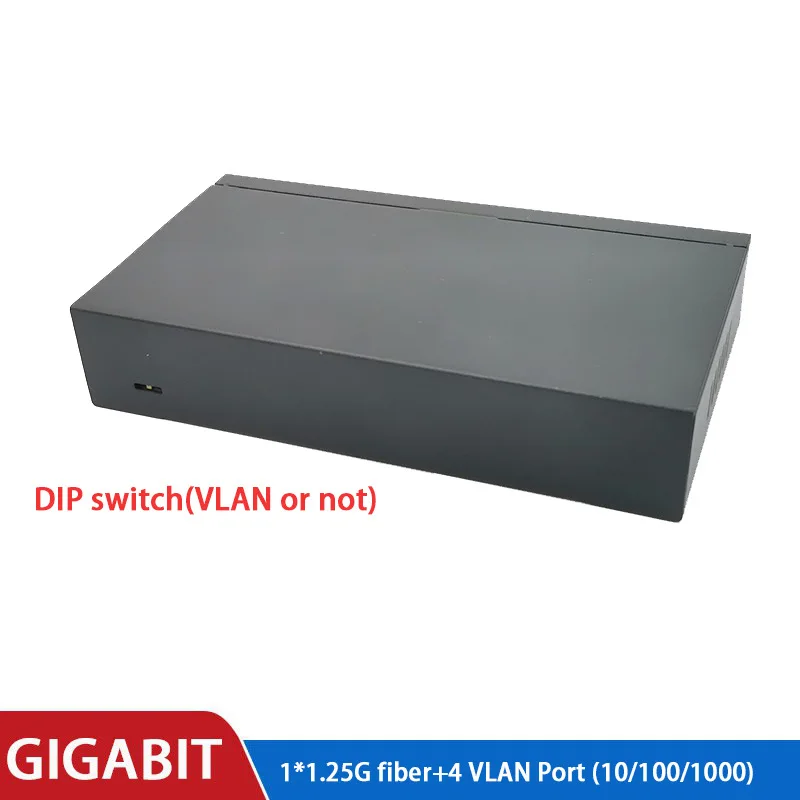 5 Port Gigabit Switch board VLAN Ethernet Fiber Optic Switch gigabit ethernet switch module Virtual Channel Singlemode Fiber