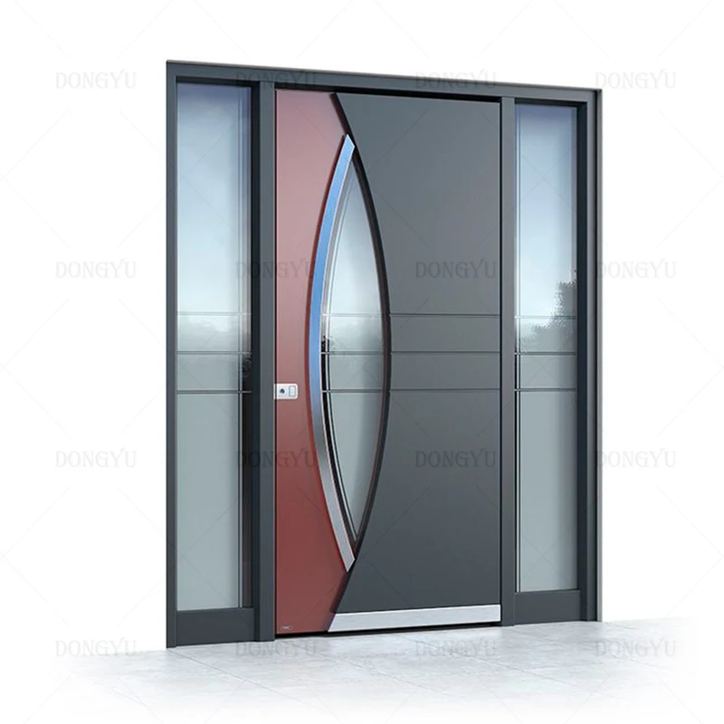 Revamp Your Home Entrance with High-End Stainless Steel Pivot Doors and Security Solutions