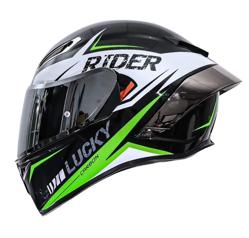 Мотоциклетный шлем с козырьком