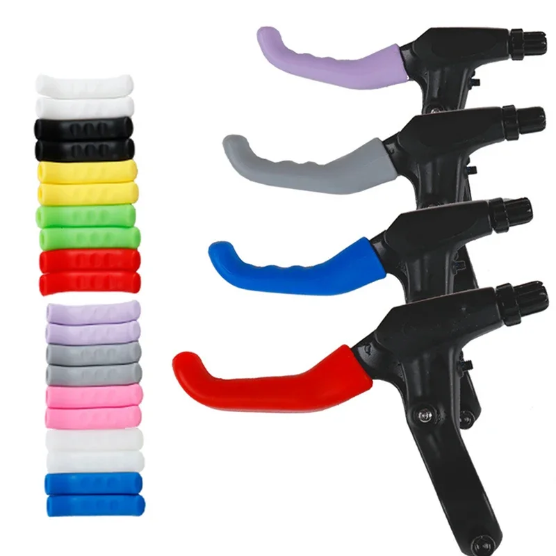 Bike Brake Lever Protective Silicone Bicycle Lever Grips Bicycle Brake Handle Cover Bicycle Accessories