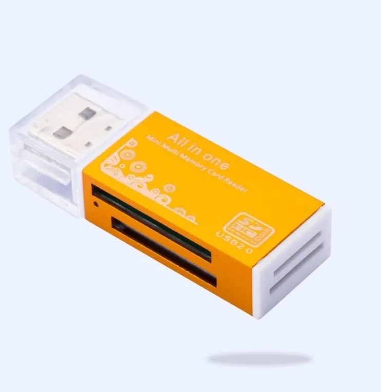  Все в одном USB 2 0 кард-ридер для SD/TF Мини Мульти устройство чтения карт