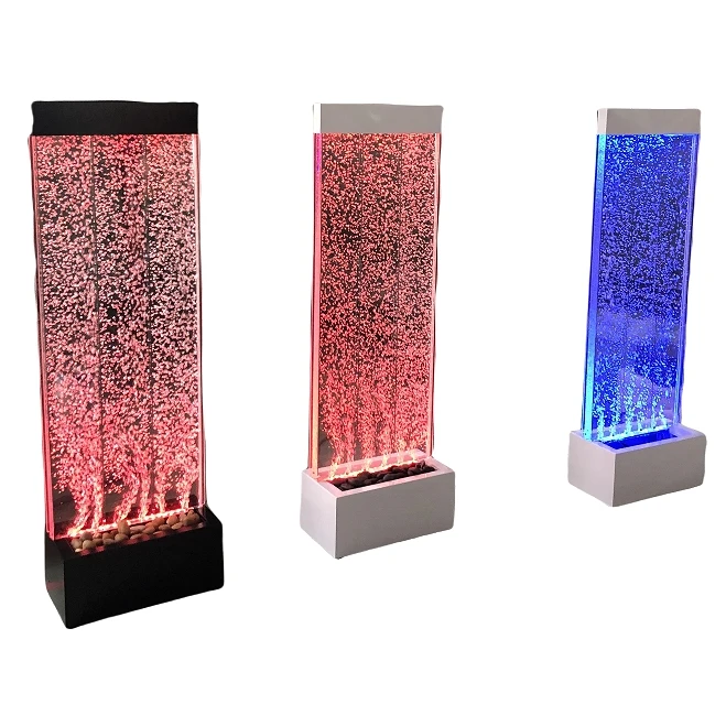 Small free standing water bubble wall  and wall partition sensory bubble wall and room divider