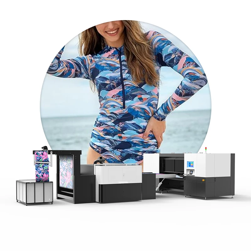 1.8m~2.6m Pigment Direct To Fabric Printer Print Direct to Fabric with Veedo Digital Textile Machine