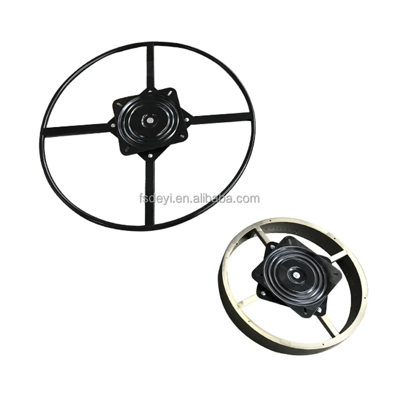 New Bar Stool Office Chair Base 360 Degree Rotate Round Recliner Bracket Mechanism Bottom Swivel Plates Chair Base For Lazy Sofa