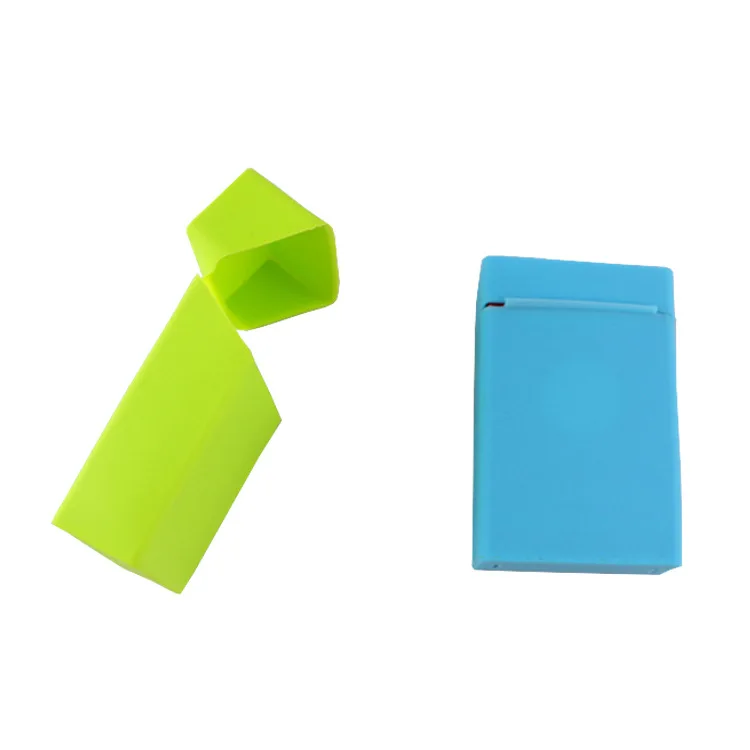 Manufacturers Supply Cigarette Box Men And Women Cigarette Dust Cover Silicone Cigarette Case
