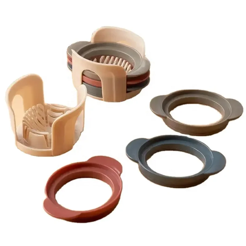 Резак для вареных вкрутую яиц, мягкие фрукты, овощи, 3 в 1, проволочный слайсер из нержавеющей стали для яичного клубника