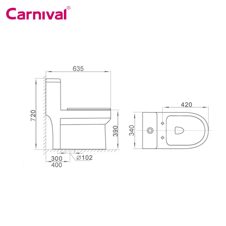 American Standard Simple Modern Style WC Sanitary Ware One Piece Ceramic Siphonic Dual Flush CUPC Toilet For Bathroom