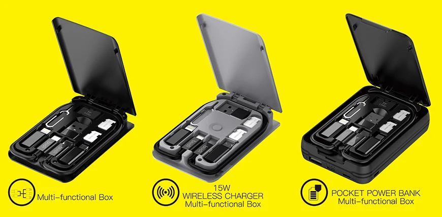 
Hot Selling 6 in 1 Multi Charging Cable Portable USB Charger Travel Short Mini Data Cable Line Phone Type C Micro USB Cable 