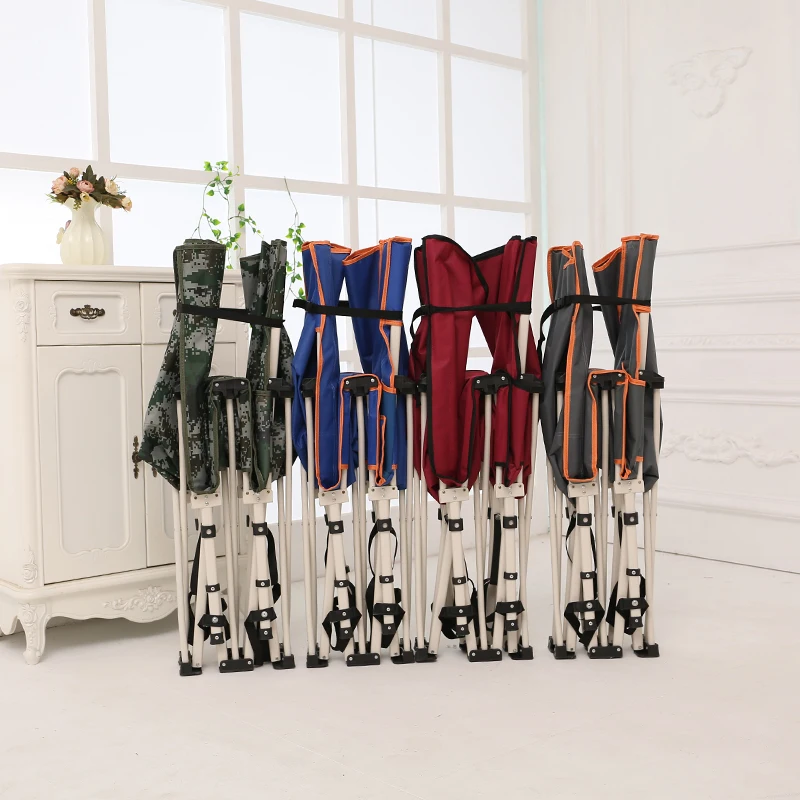 Factory directly supply customized portable folding camping bed nz single cot bed