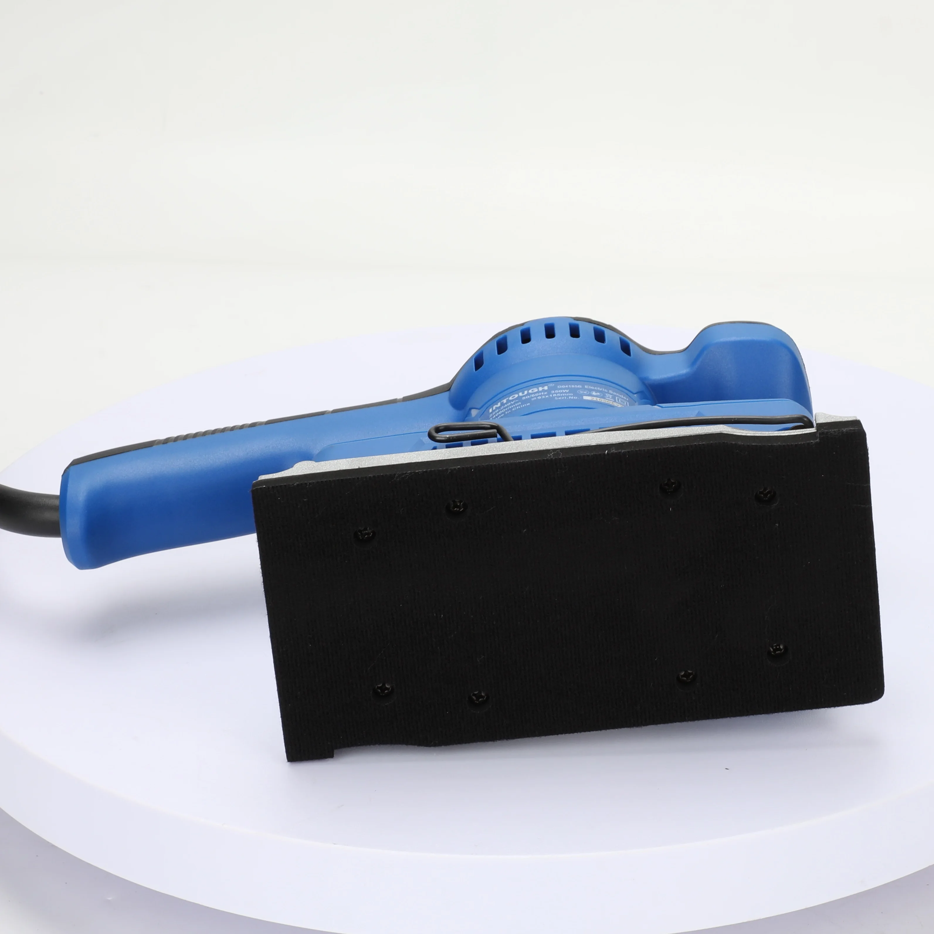 INTOUGH Professional 93*185mm 320W Mini Palm Electric Orbital Sander Portable Rechargeable Electric Power Tool Electric Sander