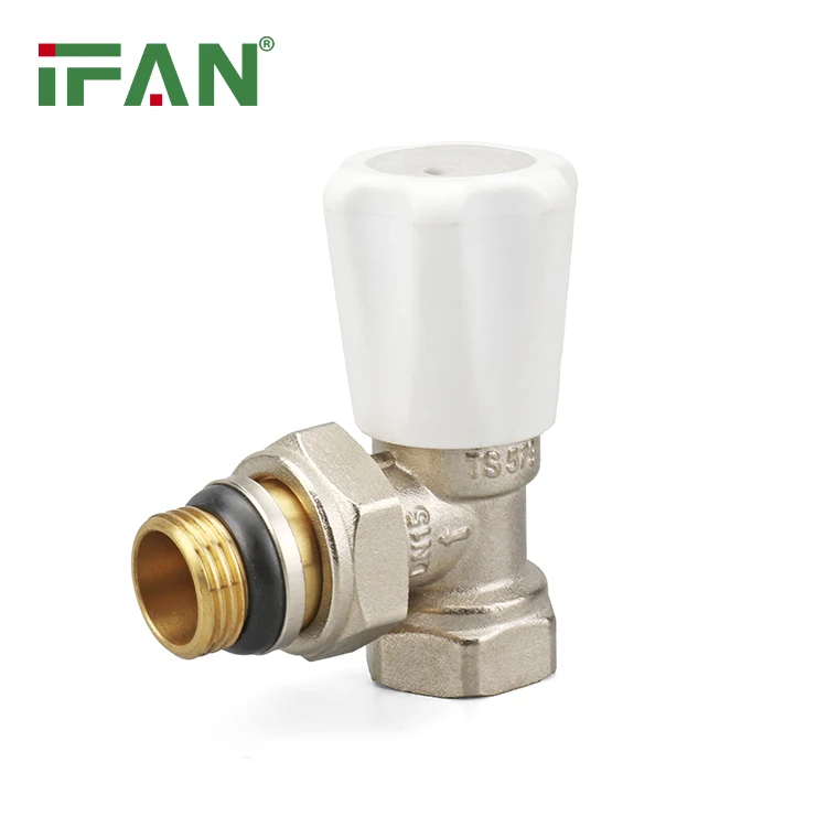 IFAN High Pressure Radiator Valves Brass 1/2 3/4 Inch Thermostatic Radiator Valve Water Control Radiator Valve