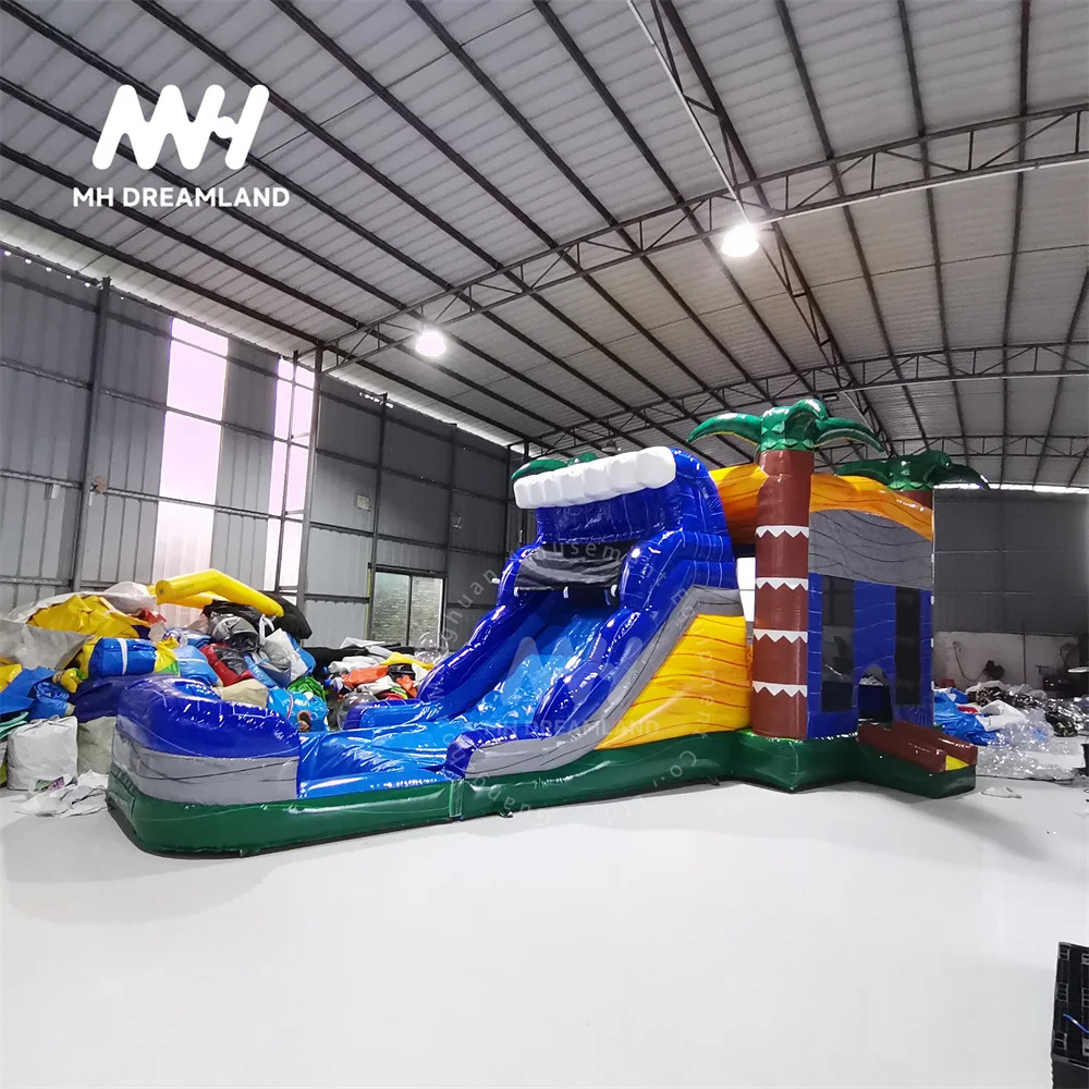 Big bounce house Inflatable water slide pvc combo inflatable rent for commercial
