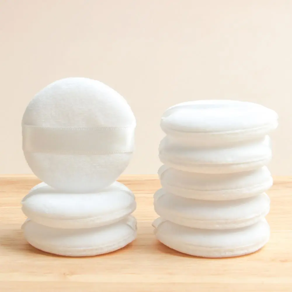 Wholesale Customized Luxury Beauty Makeup Blending Powder Puff Custom Velvet Foundation Blender for Face Use Private Label