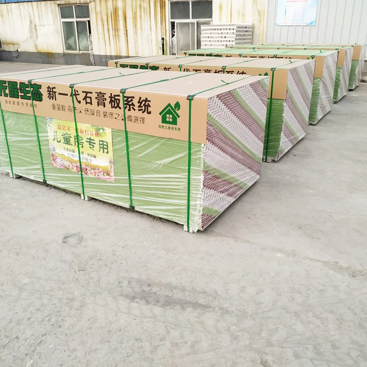 Good Quality & Competitive price Fiberglass  Gypsum Board /Plasterboard /Drywall False Ceiling