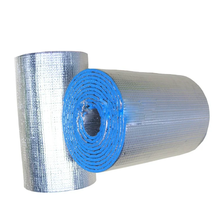 Hot selling Factory price Aluminium Foil Faced Rubber Foam Sheet Heat Insulation Material