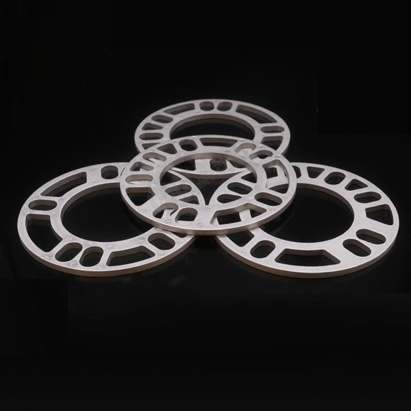 2pcs 3mm/5mm/8mm/10mm Car Aluminum Alloy Wheel Spacer Shims Plate  For 4 Hole Wheel Hub 4X98 4X100 4X108 4X114 Car Accessaries