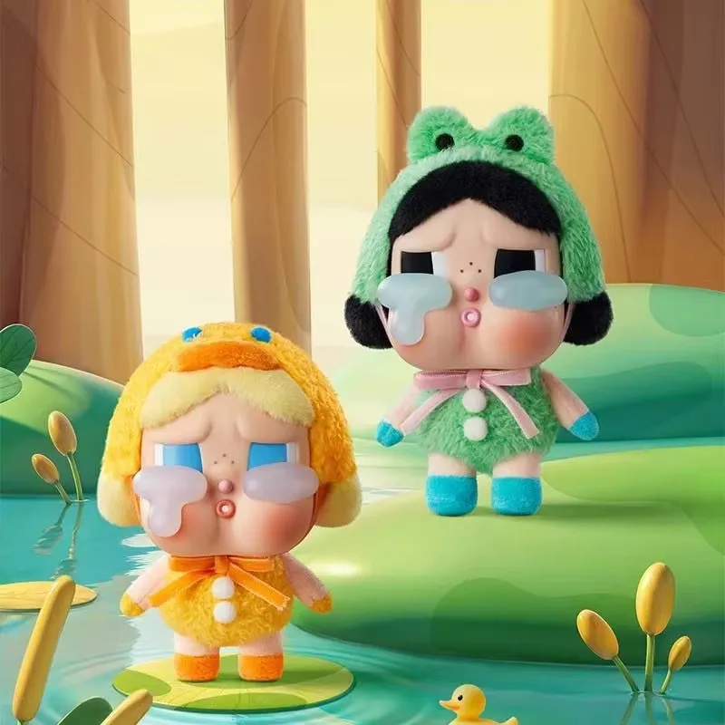 Genuine Crybaby Crying Again Series Figures Blind Box Vinyl Face Doll Toy Crybaby Animal Pendant Doll Bag Decor Keychain Gifts