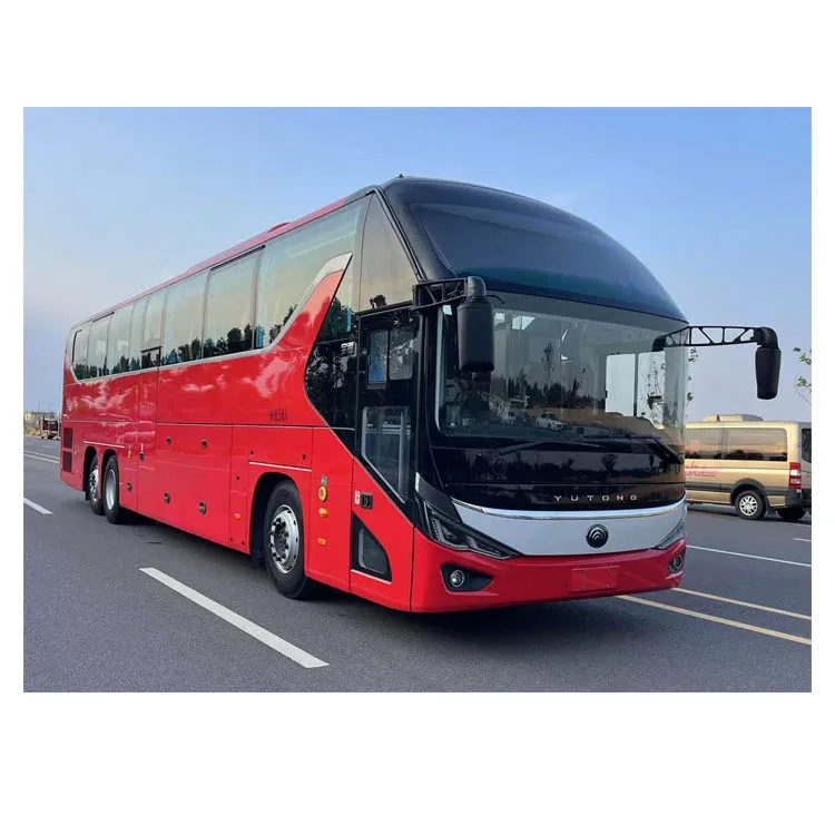 Top quality used Chinese bus 2015 year Yu  tong  with 56 seats Model 6137  375weichai engine