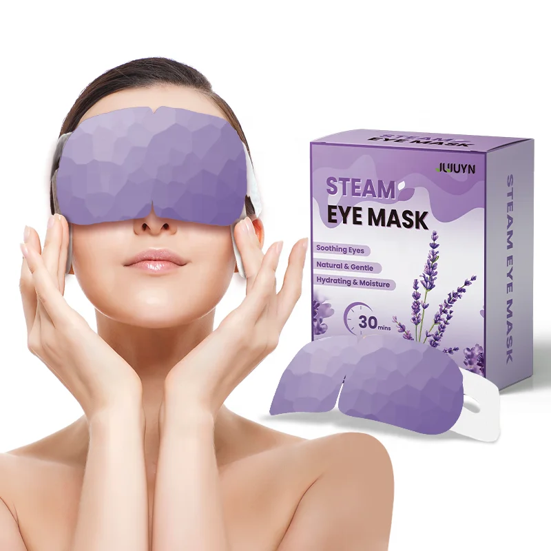 JUJUYN Manufacturer Hot Compress Wormwood Steam Eye Mask Online Shopping Carbon Heating Film Eyeshade