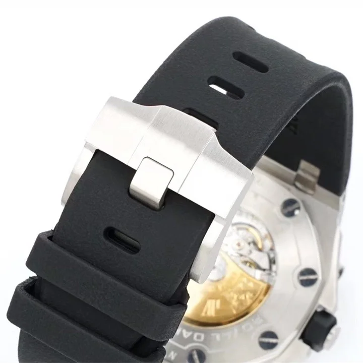 JF Factory 3120 Movement Night Vision Stainless Steel Sapphire Glass Waterproof Luxury oak Men Watch