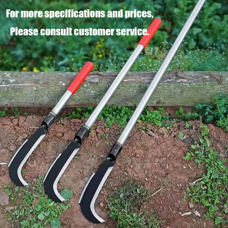 Sale Farm Tool Black Scythes for Cutting Grass and the Sickles Manganese Steel Head