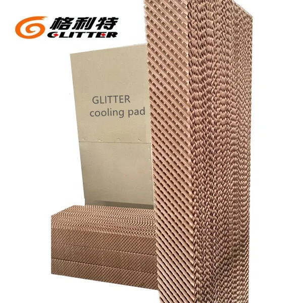 Cooling Pad panels for Poultry Farm cooling evaporation humidification system in animal husbandry cooler pads