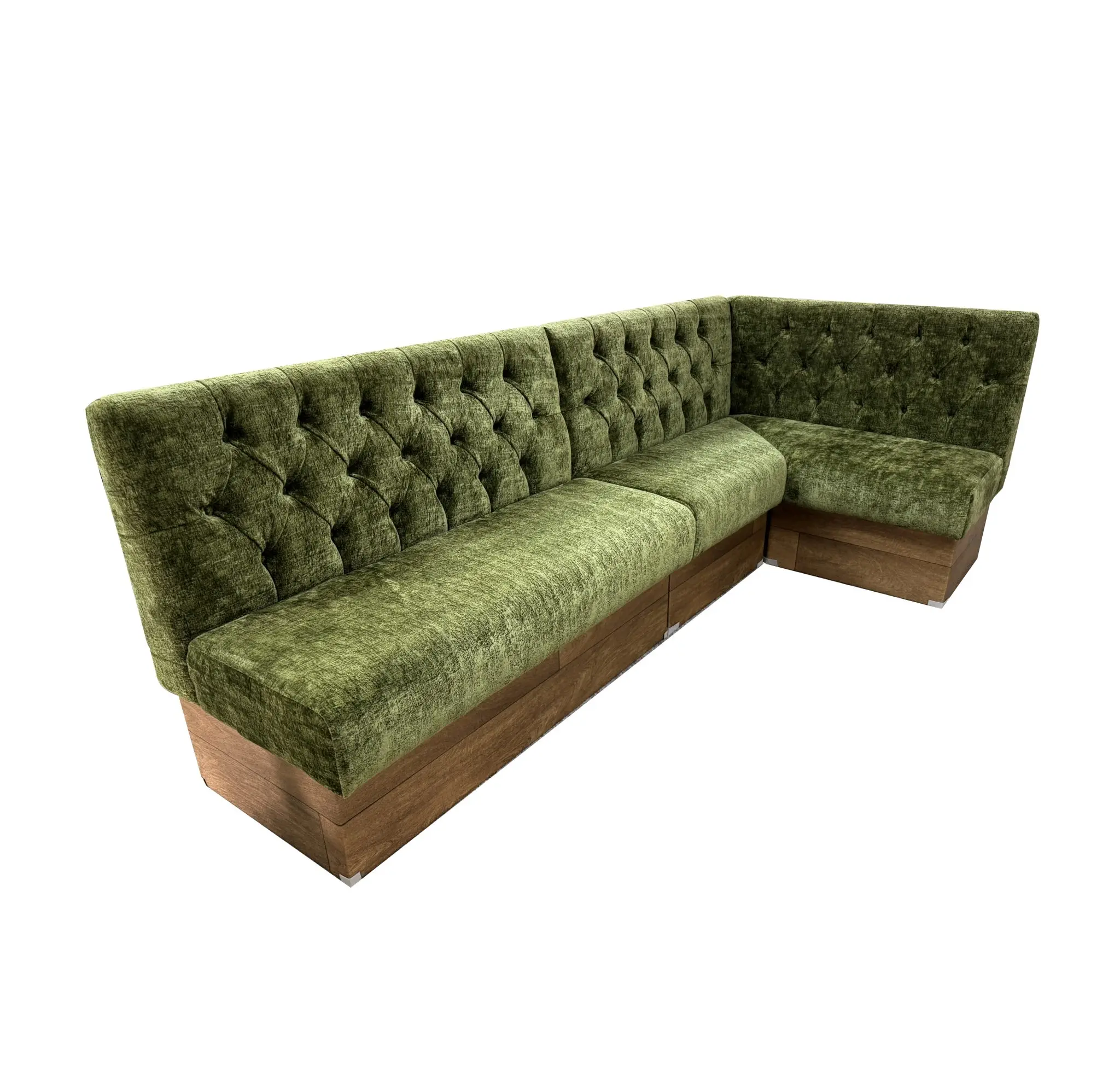 Breakfast restaurant Circle Booth sofa Fast food restaurant  Semi-circle booth sofa