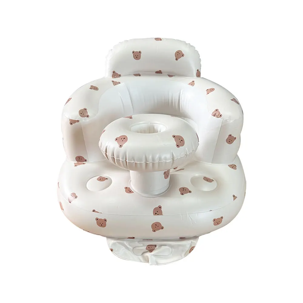 wholesale pvc inflatable plastic chair furniture living room sofas for baby kids dining eating bathing learning  seat chair