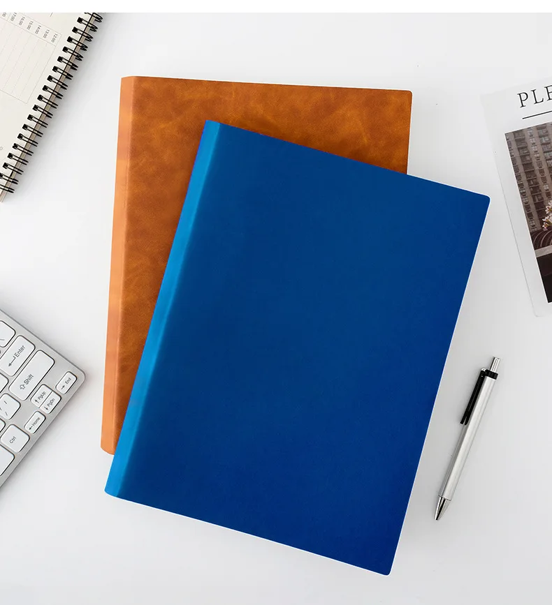 Блокнот А4/А5/В5 на заказ, толстая утолщенная тетрадь, большая записная книжка для послеобучения вторичной проверки, мягкий Дневник для студентов