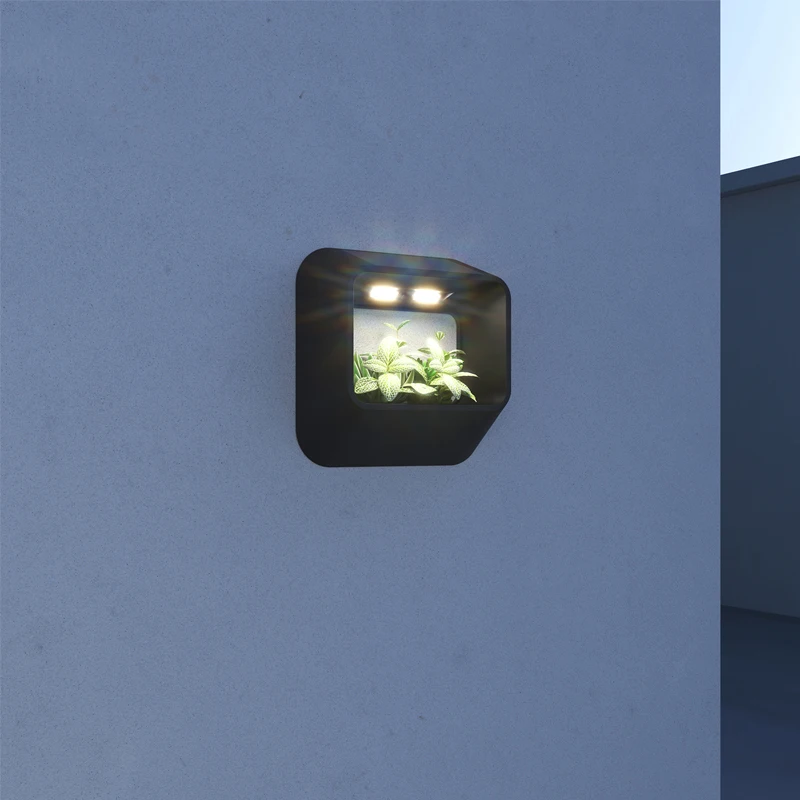 2021 Solar Light Wall New Products Solar Wall Lamp 2000LM Flood light Motion Detector Lights Solar LED