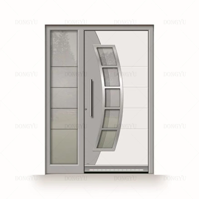 Revamp Your Home Entrance with High-End Stainless Steel Pivot Doors and Security Solutions