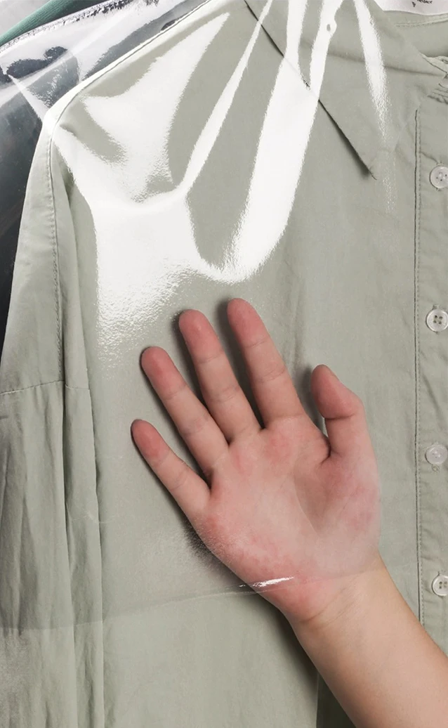 High Clear Dust-proof Cloth Cover Suit/dress Storage Garment Transparent Bag PVC Bag