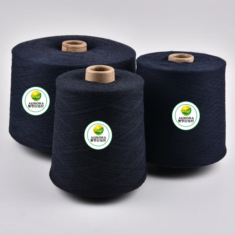  China stock yarn 20s for socks knitting black/grey