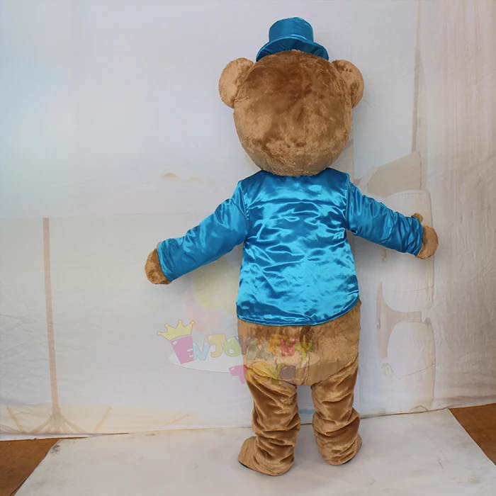 Adult Walking Bear Hare Mascot Costume Cartoon Bunny Suit