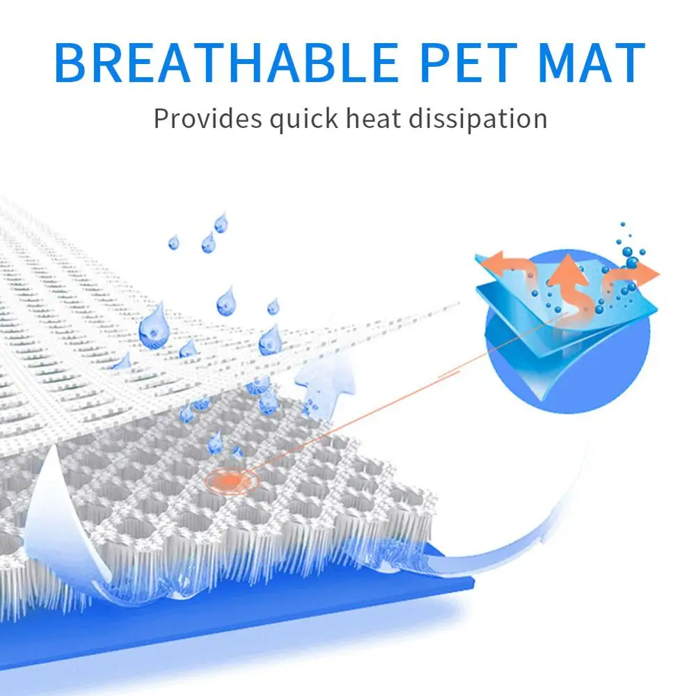 
Dog Products Breathable Pet Cushion Comfort Dogs Cooling Bed Mat 2020 