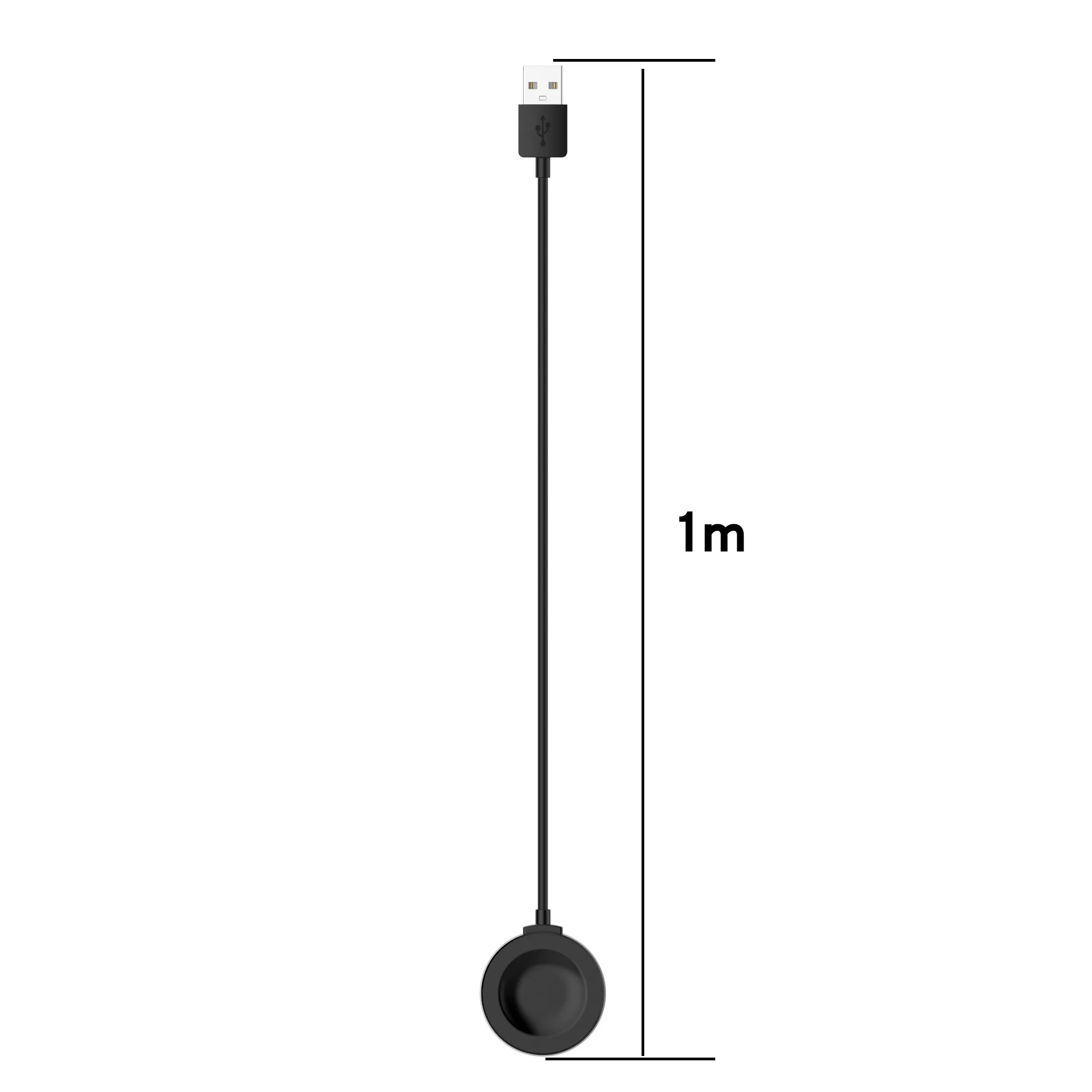 Watch Magnetic 1M USB Cable Charger for Huawei Watch GT4 GT3/GT2 Pro/GT Runner/Honor Watch4 PRO