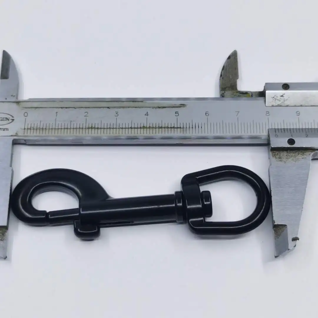 
Factory Custom Kirsite D Shape Buckle And Dog Leash Pet Collar Metal Swivel Snap Clasp Hook 