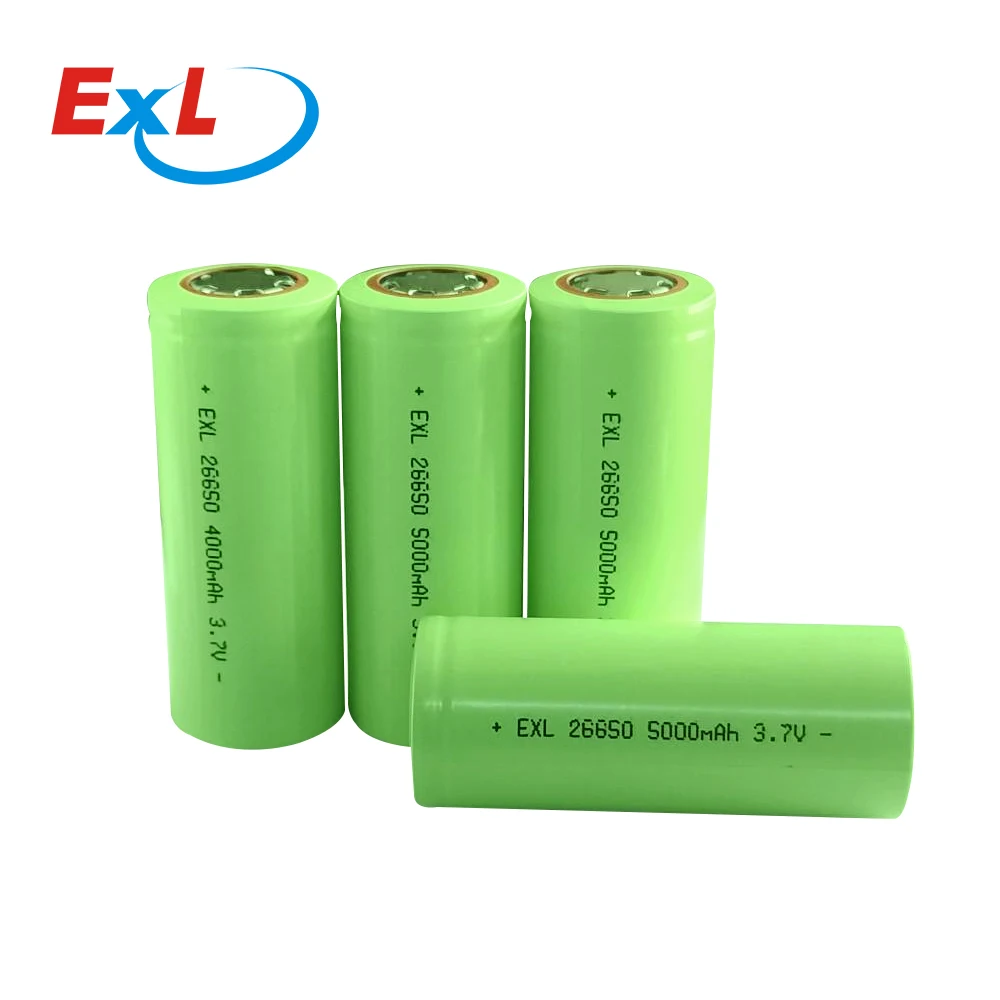 Customized 26650 battery 4000mAh rechargeable 3.7V Li ion battery 26650 for power tool