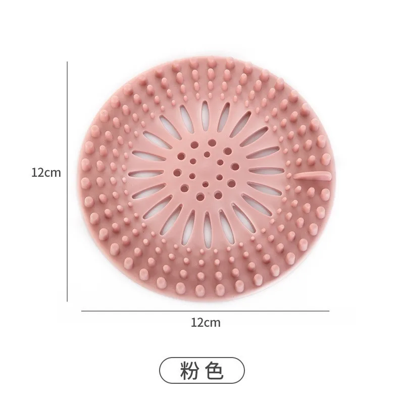 Silicone Sink Cover Strainer Hair Catcher Durable Silicone Hair Stopper Shower stopper Bathroom Filter