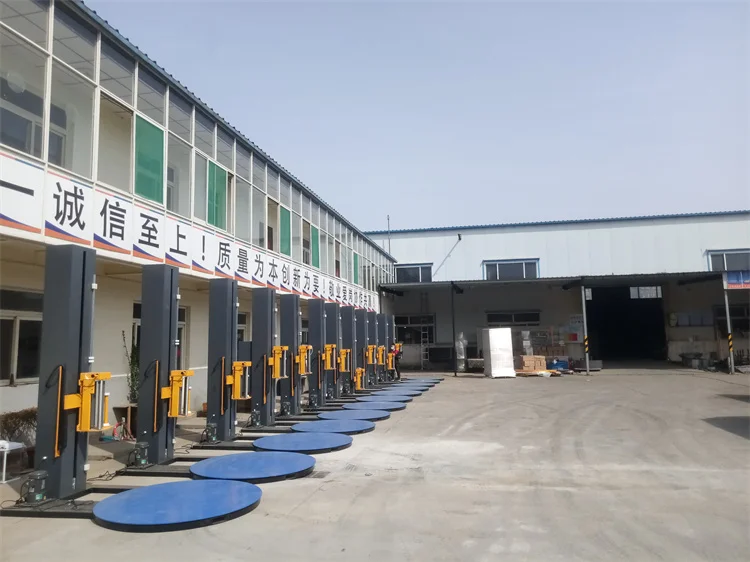 Load capacity 2000kgs Turantable Pallet Stretch Film Wrapping Machine in Malaysia