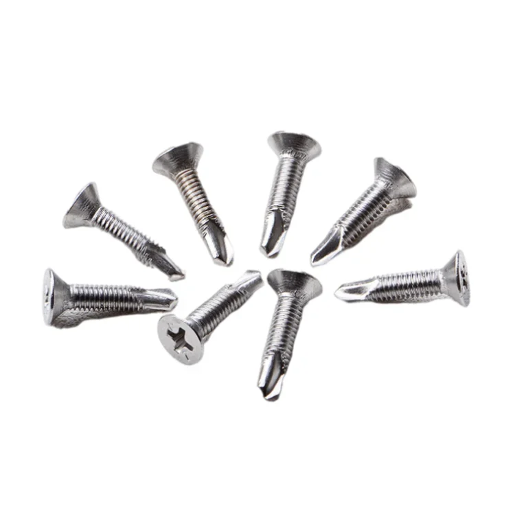 Self Tapping Of Inclined Finish Screw Head, Clamp Die For Self Drill Screw