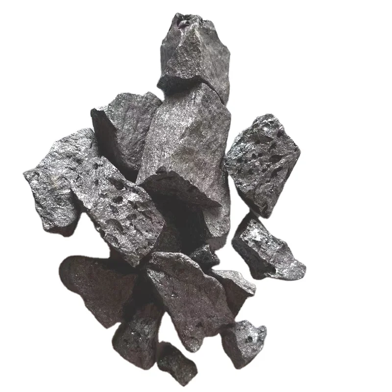 Supply high-quality ferrosilicon block 75A ferrosilicon particles for steelmaking deoxidation