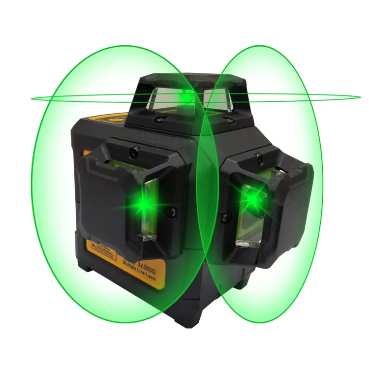 Manufactory Direct Green Beam Rotary Automatic Laser Level 16 Lines 3d Self-leveling