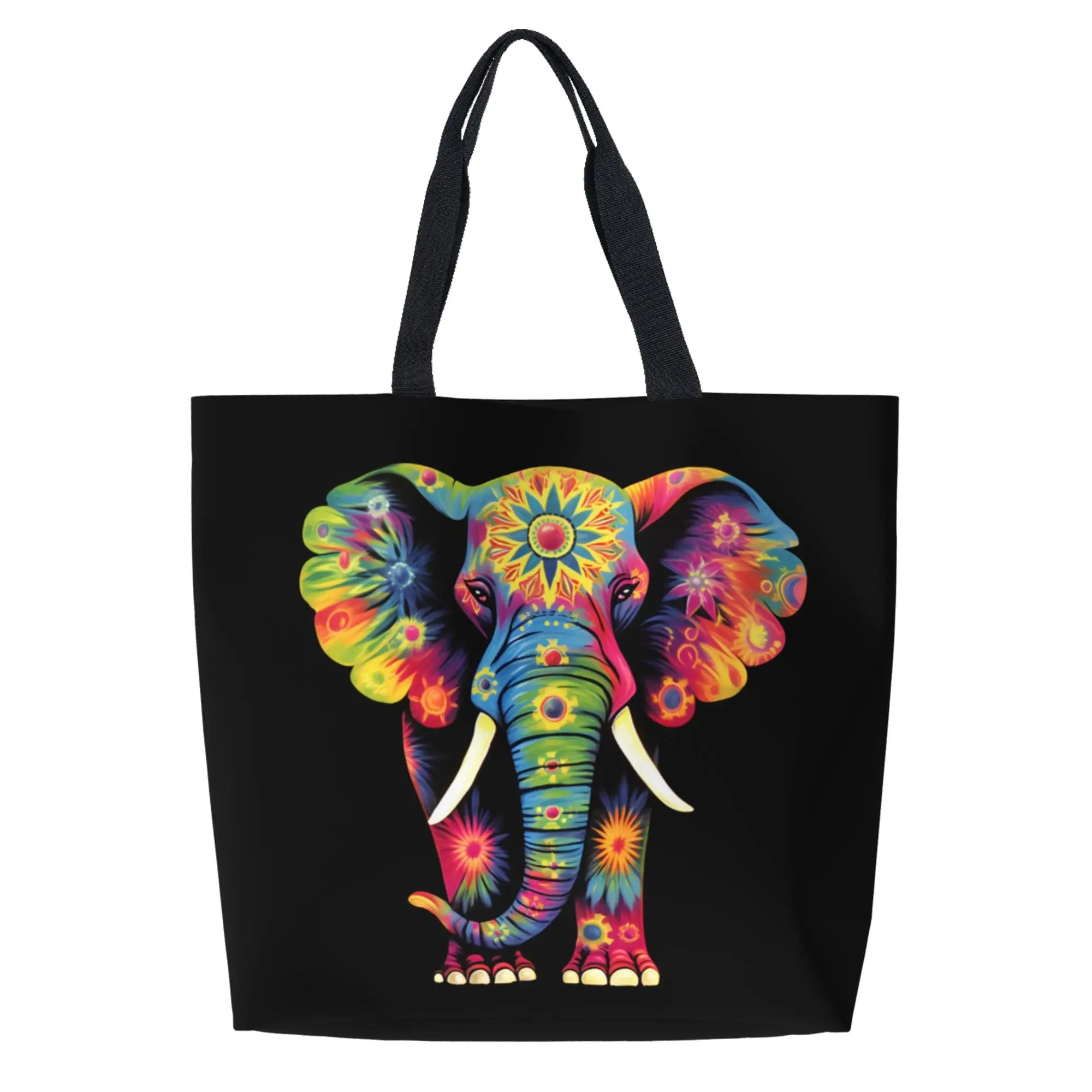 Extra large waterproof print customizable shoulder zipper hair capacity beach shopping Tyvek handbag shopping bag