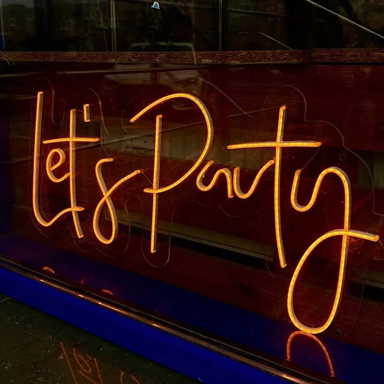 Drop Shipping Wall-mounted trending leaf open led neon sign open neon sign for shop